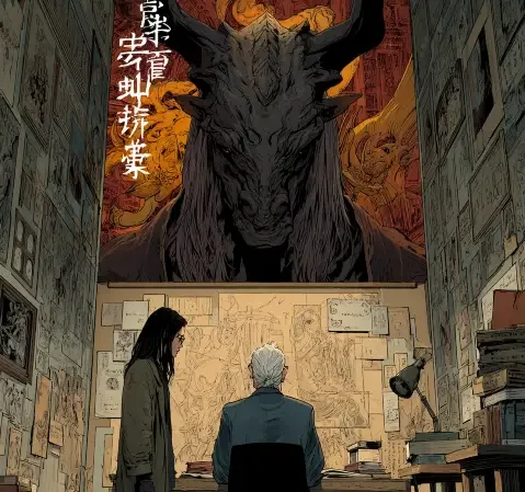 动画动漫社区追番讨论场景，屏幕前聚集的漫迷正在交流最新番剧动态